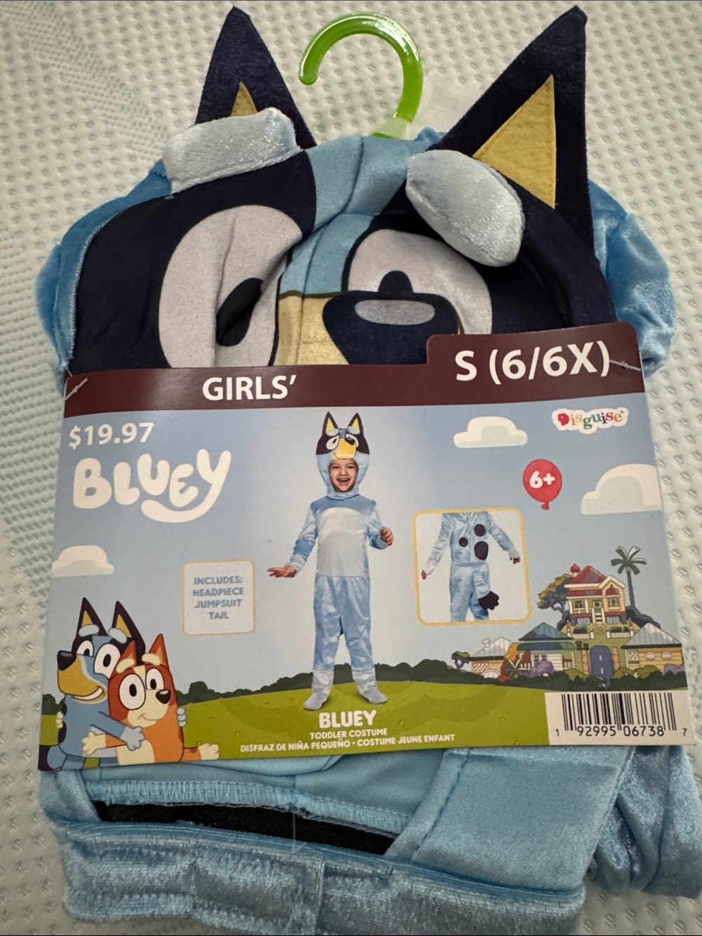 Girls' Blue Toddler Costume - Blue